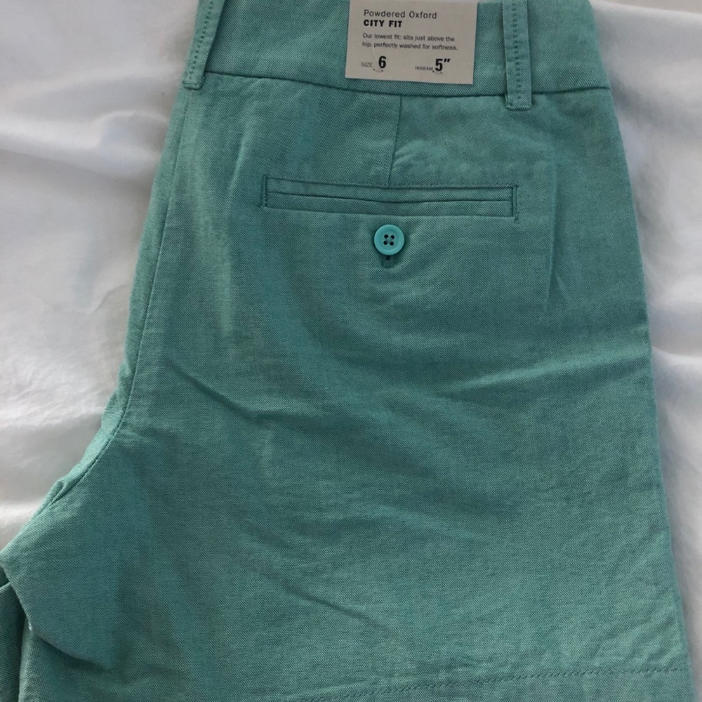 NWT J Crew CITY FIT Powdered Oxford Shorts